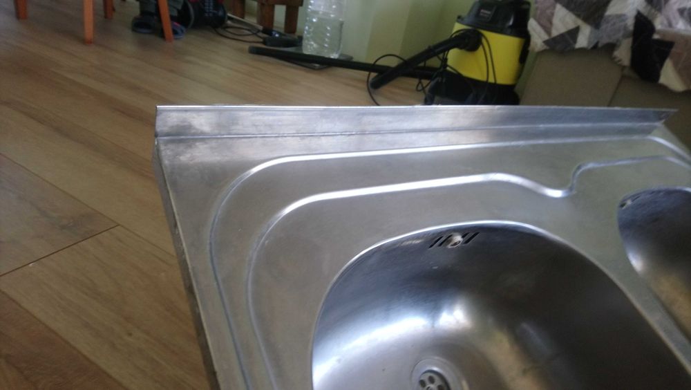 Мивка неръждаема с две корита