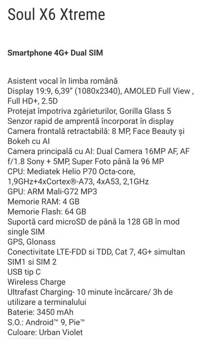 Vind telefon Allview Soul X6 Extreme