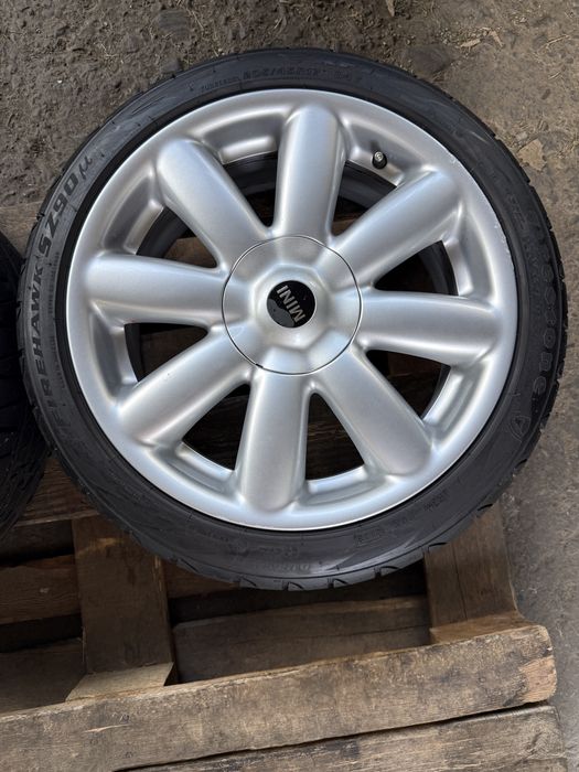 # Jante Mini Cooper, Cooper S și One R50, R52, R53, R55, R56, R57, R58 și R59 cu anvelope de vara 205/45 R17