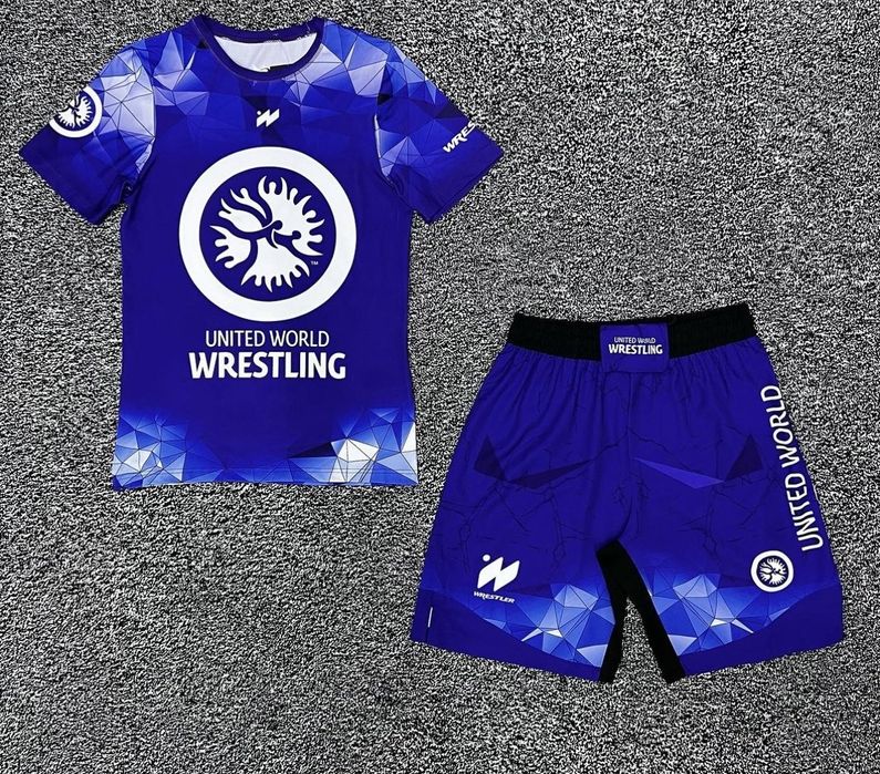 United world wrestling рашгард двойка