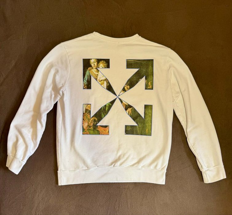 Off White pulover