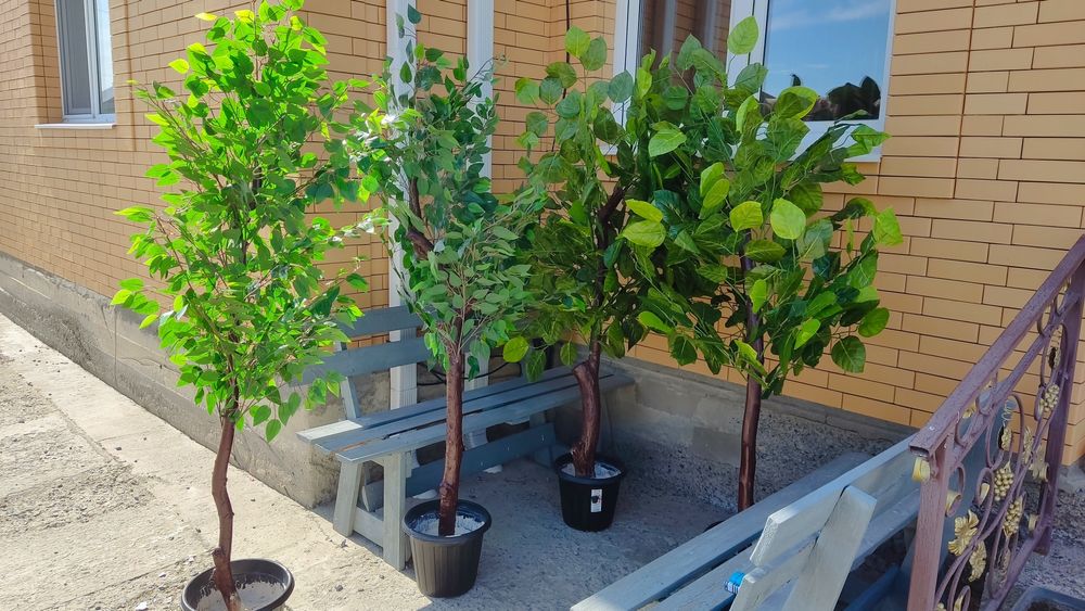 Продается искуственные деревья.