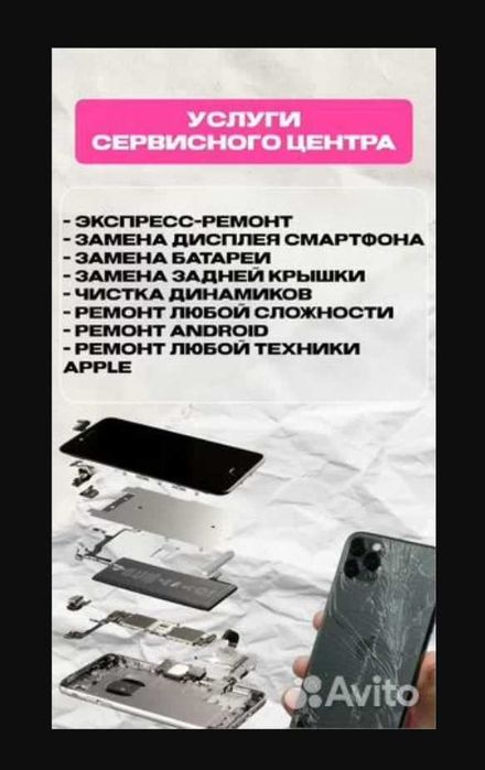 Ремонт сотовых телефонов