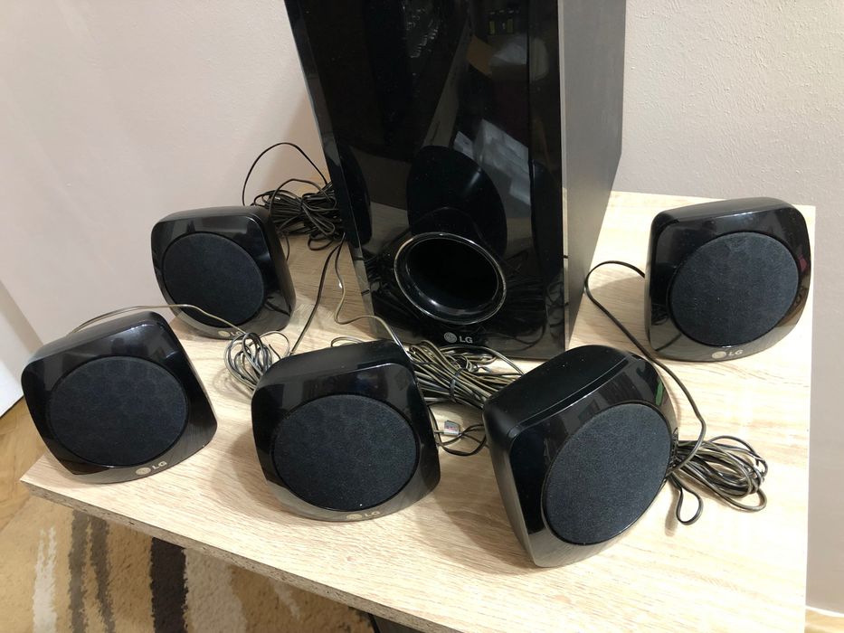 Boxe pasive 5+1 LG 5 Sateliti si 1 Subwoofer