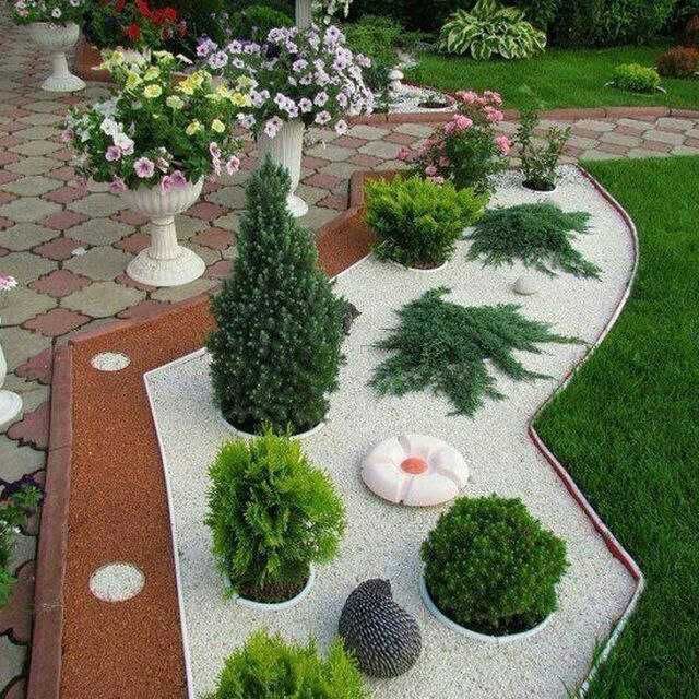 Выполняем ландшафтный дизайн, поливная система, газоны