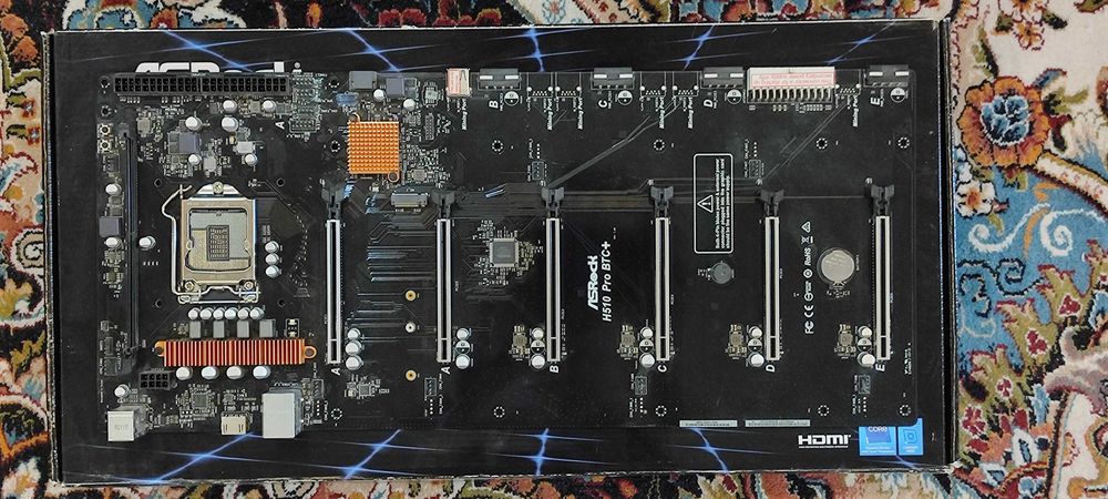 Материнская плата для майнинга H510 Pro BTC+