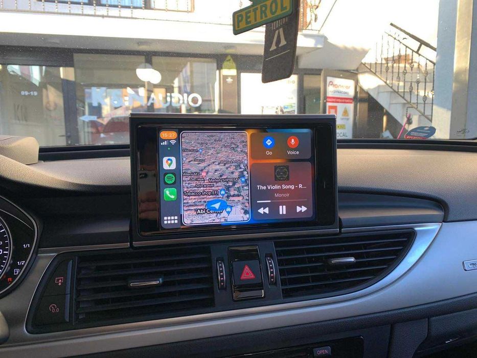 Apple Carplay Android Auto MMI MIB2 Audi A6 C7 A7 facelift (2015–2018)