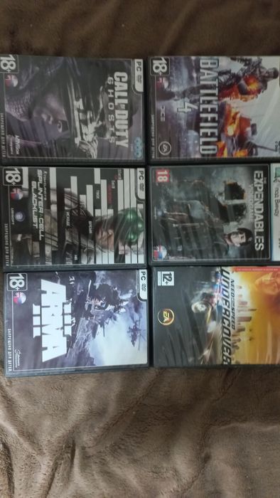 Игры компьютерные на дисках