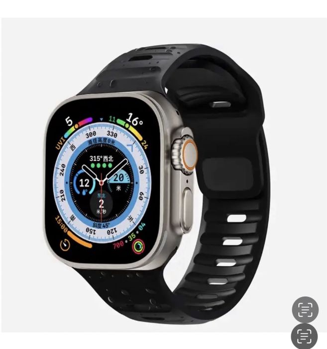 Curea Husa Folie Air Soft Compat Ceas Apple Watch ULTRA 10 9 8 7 6 5