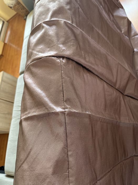 3 пердета високо качество с затъмняващ плат в конплект с корнизи