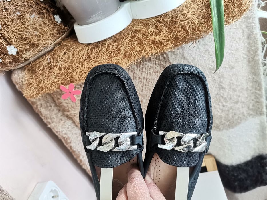 Мокасини от естествена кожа 40 н.