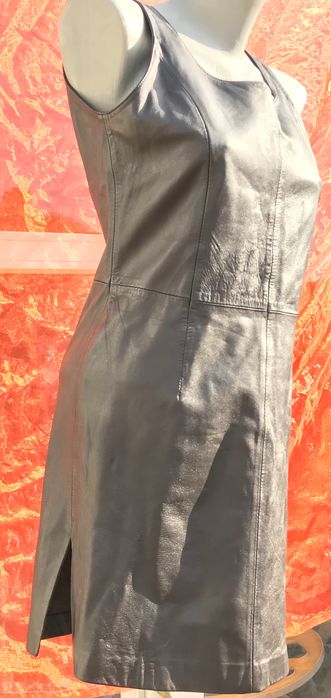 Rochie vesta din piele naturala victoria gratis fan curier