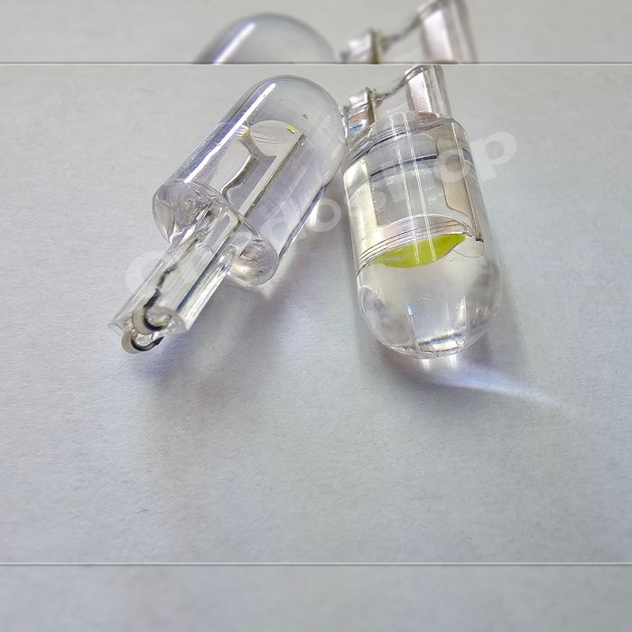 Крушки габарити, диодни светлини  T10 w5w, бели,led