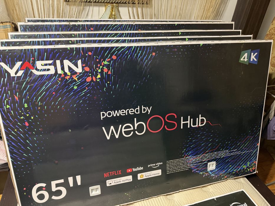 Yasin 165 см 4K smart tv телевизор