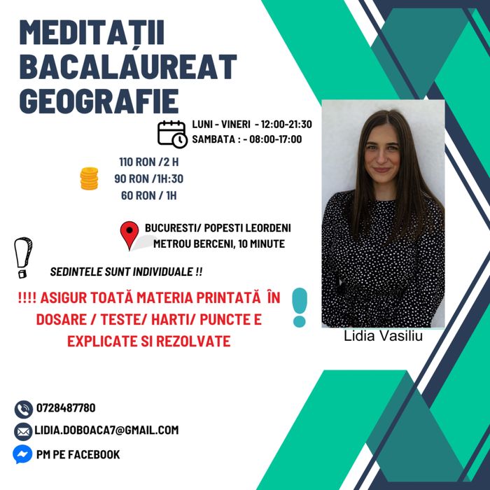 MEDITATII bac Geografie