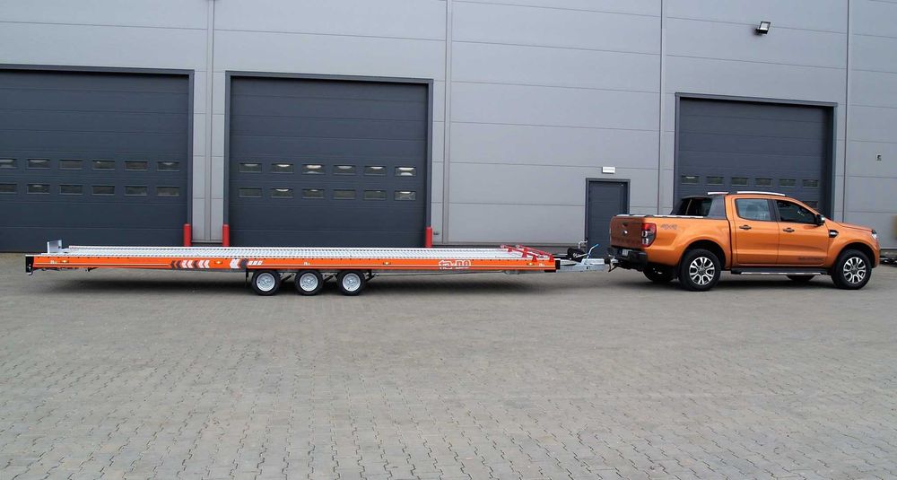 Platforma Trailer auto 9.0M - 3 axe - TA-NO TRIO 35.90