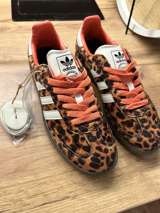 Adidas Samba leopard print