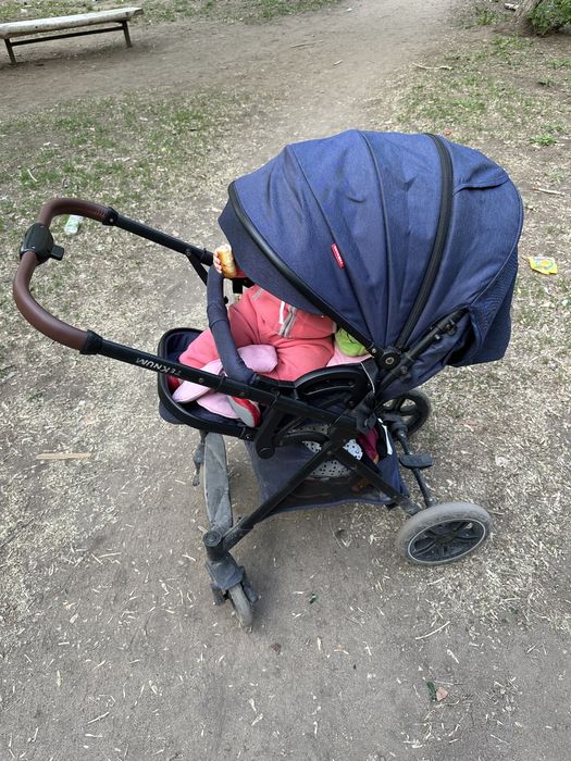 Коляска с перекидной ручкой