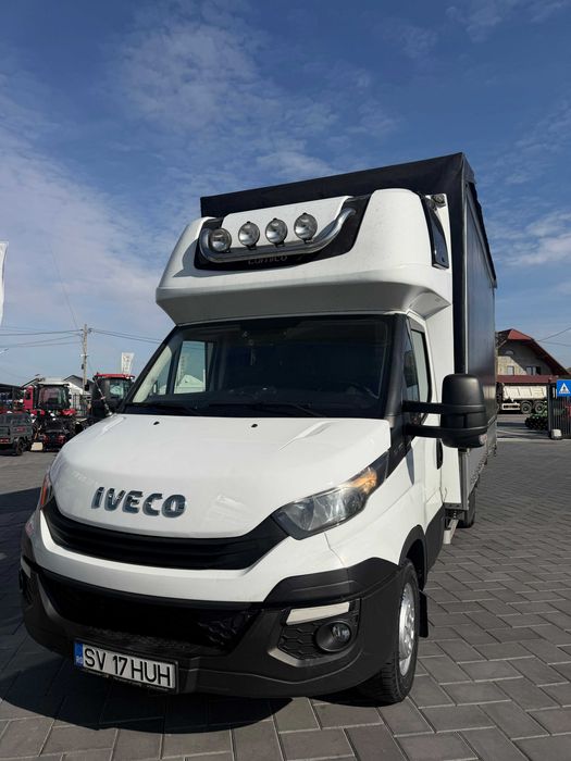 Iveco Daily 35S18, prelata, 2019, pat, sirocou