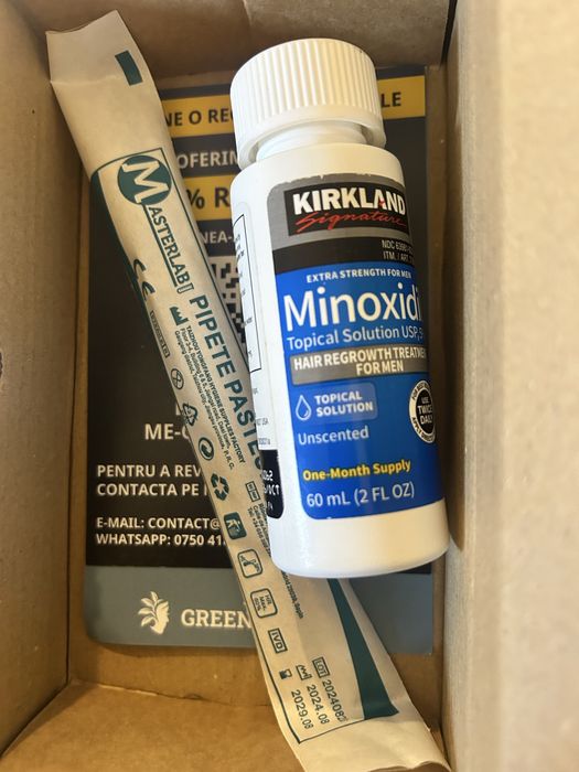 Minoxilid nou cu cutie