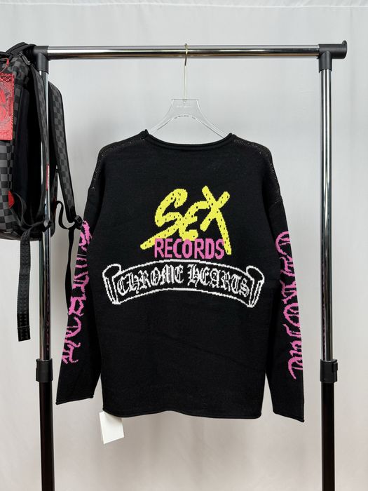 Sweater Chrome Hearts «Sex Records» | Hanorac Chrome Hearts