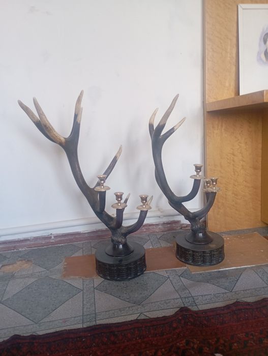 Рога подсвечница