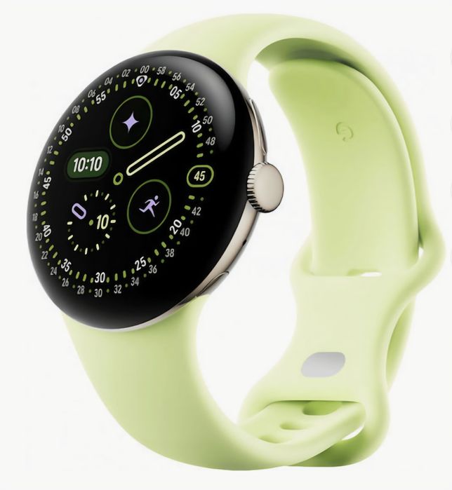 Google Pixel Watch 4 / sigilat / 41 mm / Champagne/Lemongrass / Delux