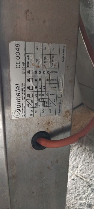 Сач за палачинки Codimatel( трифазна 400 volt ) котлон