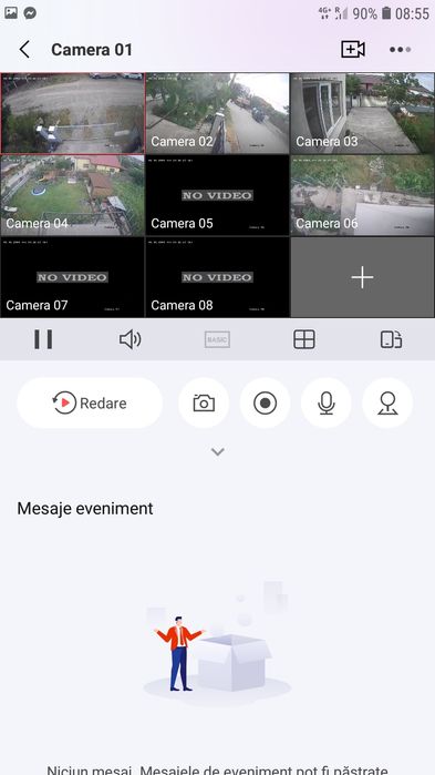 Kit supraveghere video 6 camere
