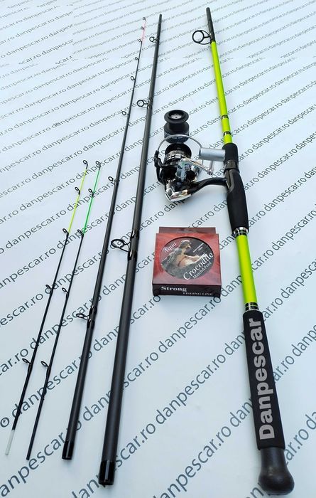 SET Feeder BOLENTINO PRO 3,60m 180gr + Mulineta SAIMINO X4000+150MFIR
