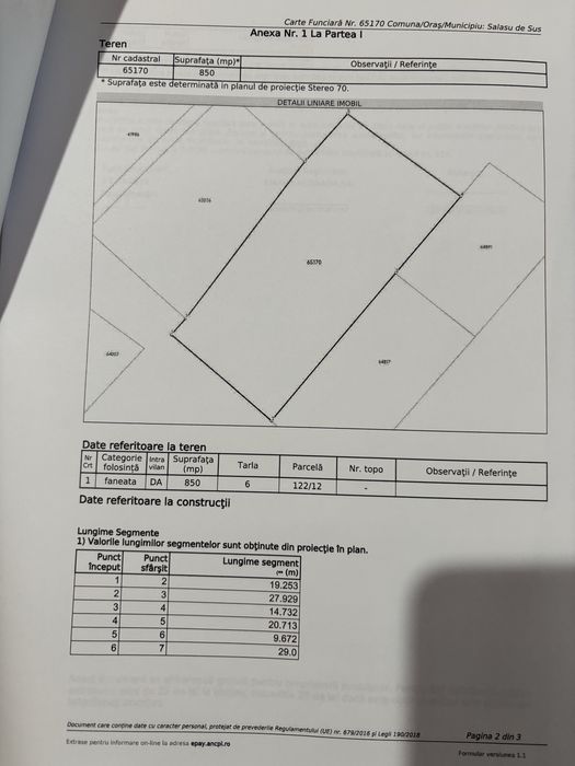 Vand 2 parcele de teren