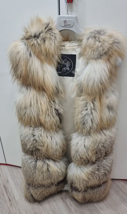 Полушубок  из лисы