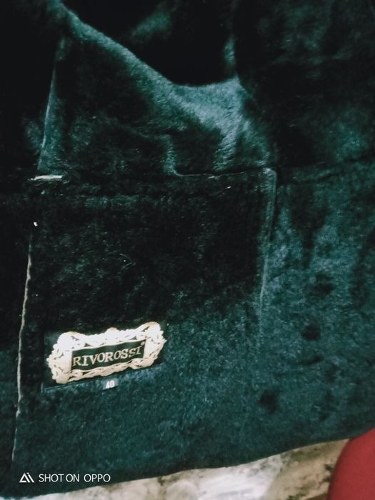 Дублёнка кожа, мех волк