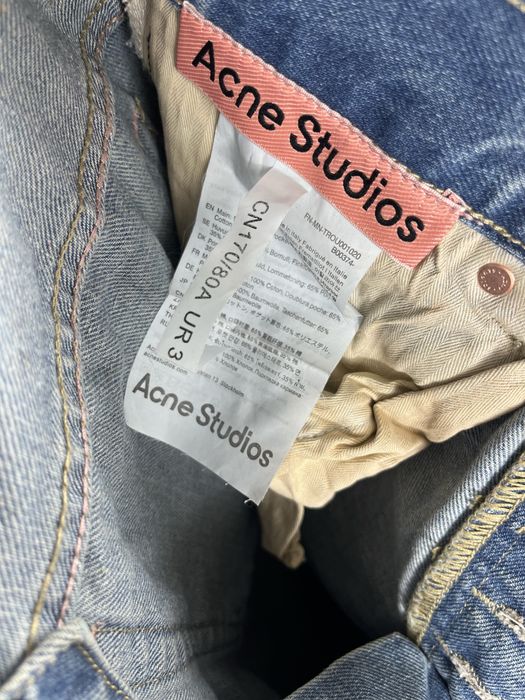 Acne Studios Men’s Jeans Light Blue – Мъжки светлосини дънки Acne Studios
