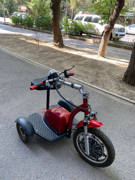 Электросамокат 3х колесный