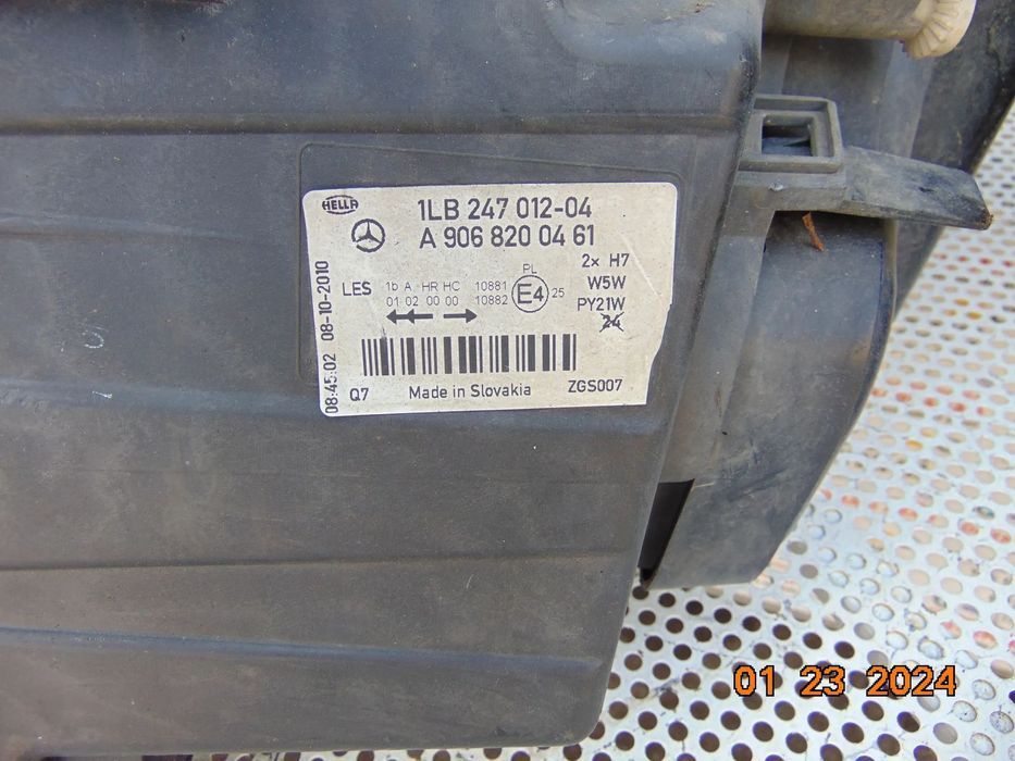Far Mercedes Sprinter w906 2006-2013 faruri stanga dreapta sprinter w906