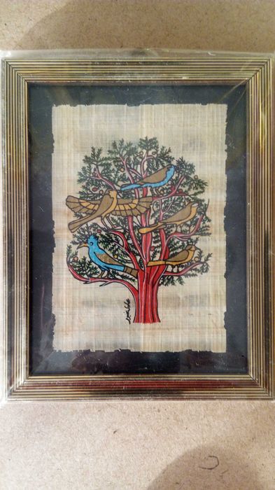 сувенирные картинки на папирусе, Египет, новые