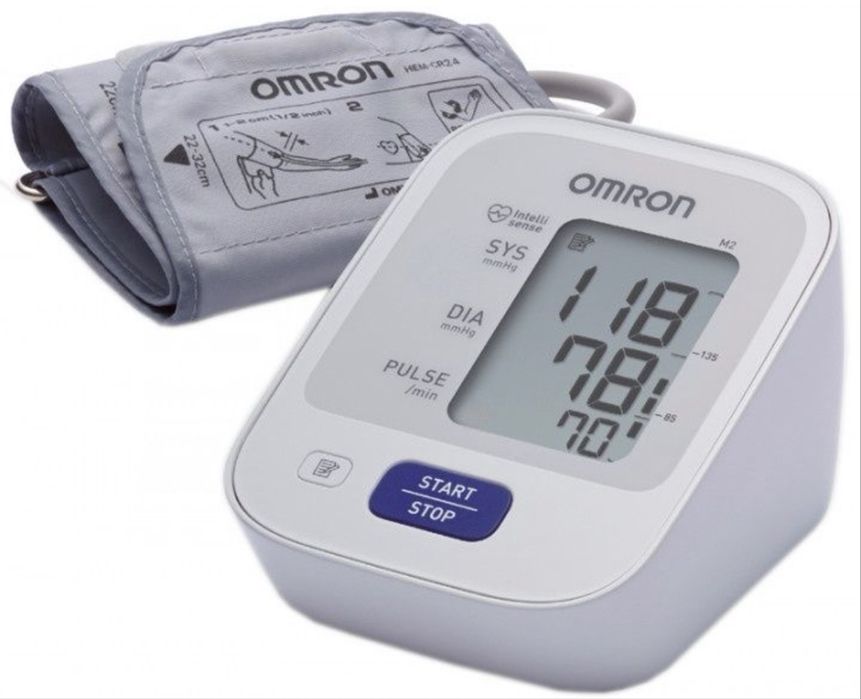 Афтоматический тонометр Omron M2 Basic. Гарантя 1 год.
