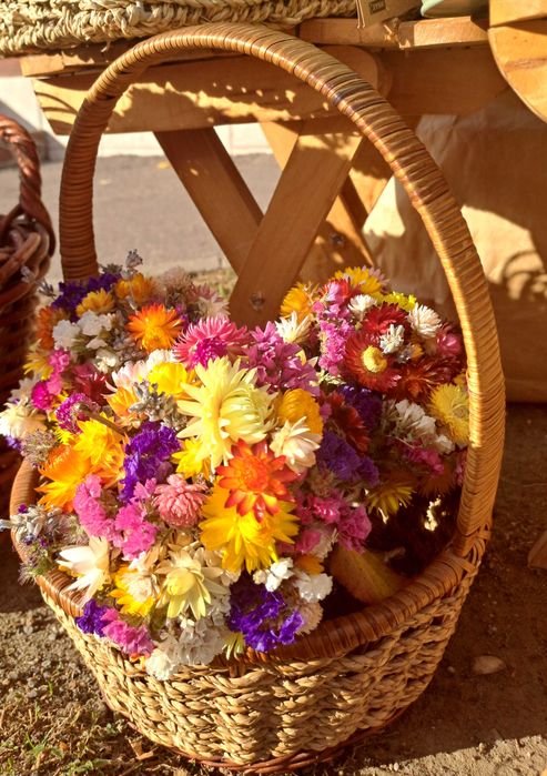 Buchet flori uscate natural