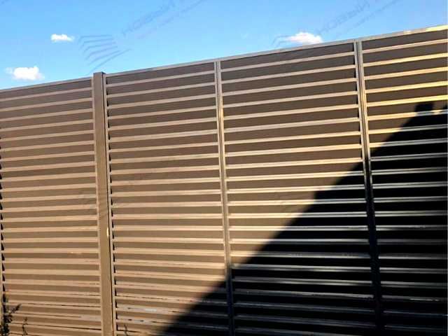 Забор жалюзи еврозабор