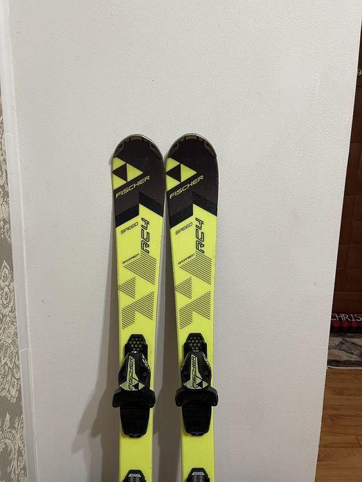 Schiuri copii 110 cm  fischer cu clapari skiuri