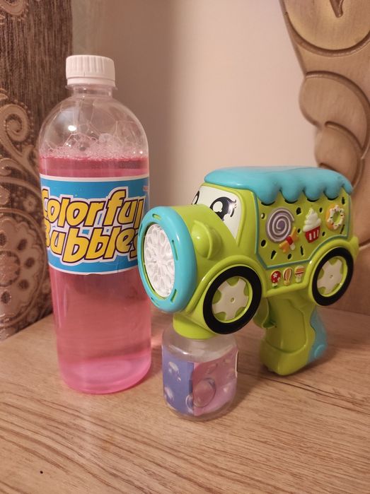 Генератор мыльных пузырей для детей (Pufak, sovunli ko'pik) bolalar uc