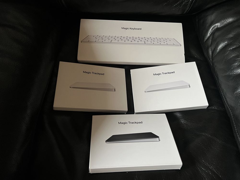 Magic Trackpad 2024 Ultimul Model Alb si Magic Keyboard Layout ROMANA ...