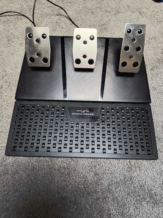 Volan Gaming MYRIA MG7418+Pedale+Schimbător de viteze