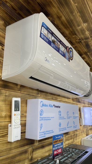 Show- rum MIDEA Konditsioner ALBA – 18,000 Btu / Wi-Fi / Invertor