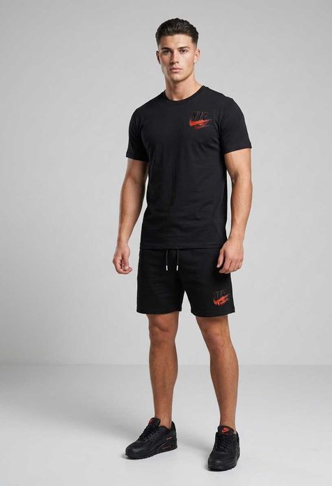САМО ПРИ НАС Летен мъжки комплект BALENCIAGA/NIKE/ADIDAS/Under Armour/BOSS модели от S до 6XL