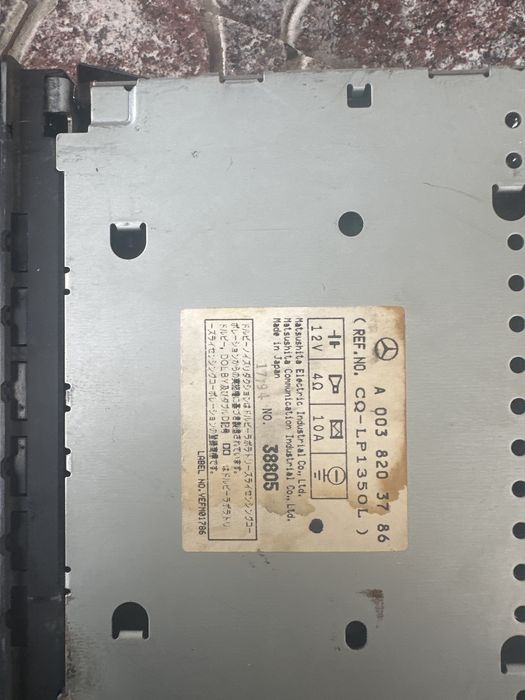 Магнитола оригинал Mercedes