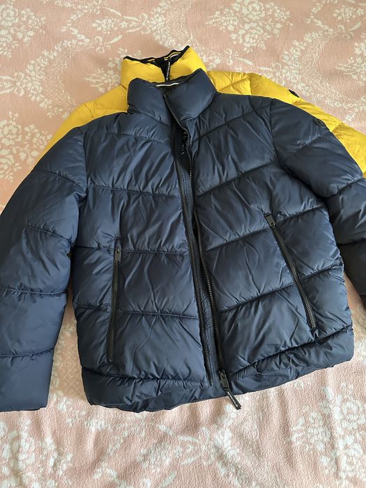 Geaca TOM TAILOR (albastru, galben)(noi ambele)