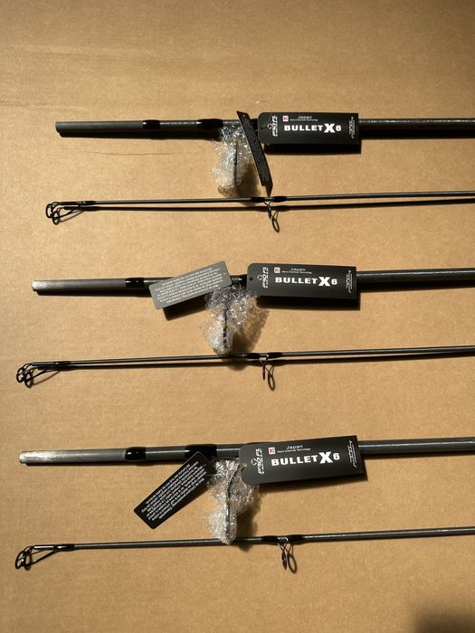 SET 3 Lansete Crap PRO FL BULLET X6 2Segmente  3.90M 3.75LBS MODEL 2026