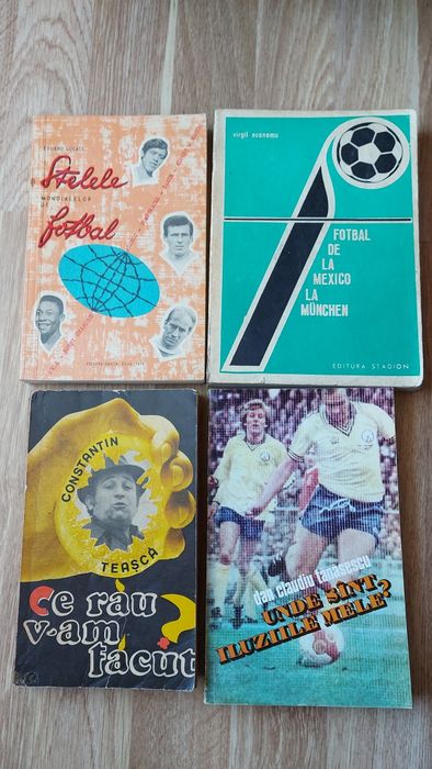 Cărți cu tematică - fotbal și tenis